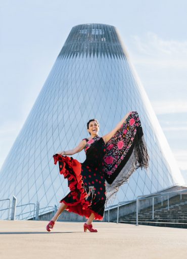 Marisela Fleites, flamenco dancing