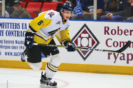 Juuso Välimäki is in his third season with the Tri-City Americans.