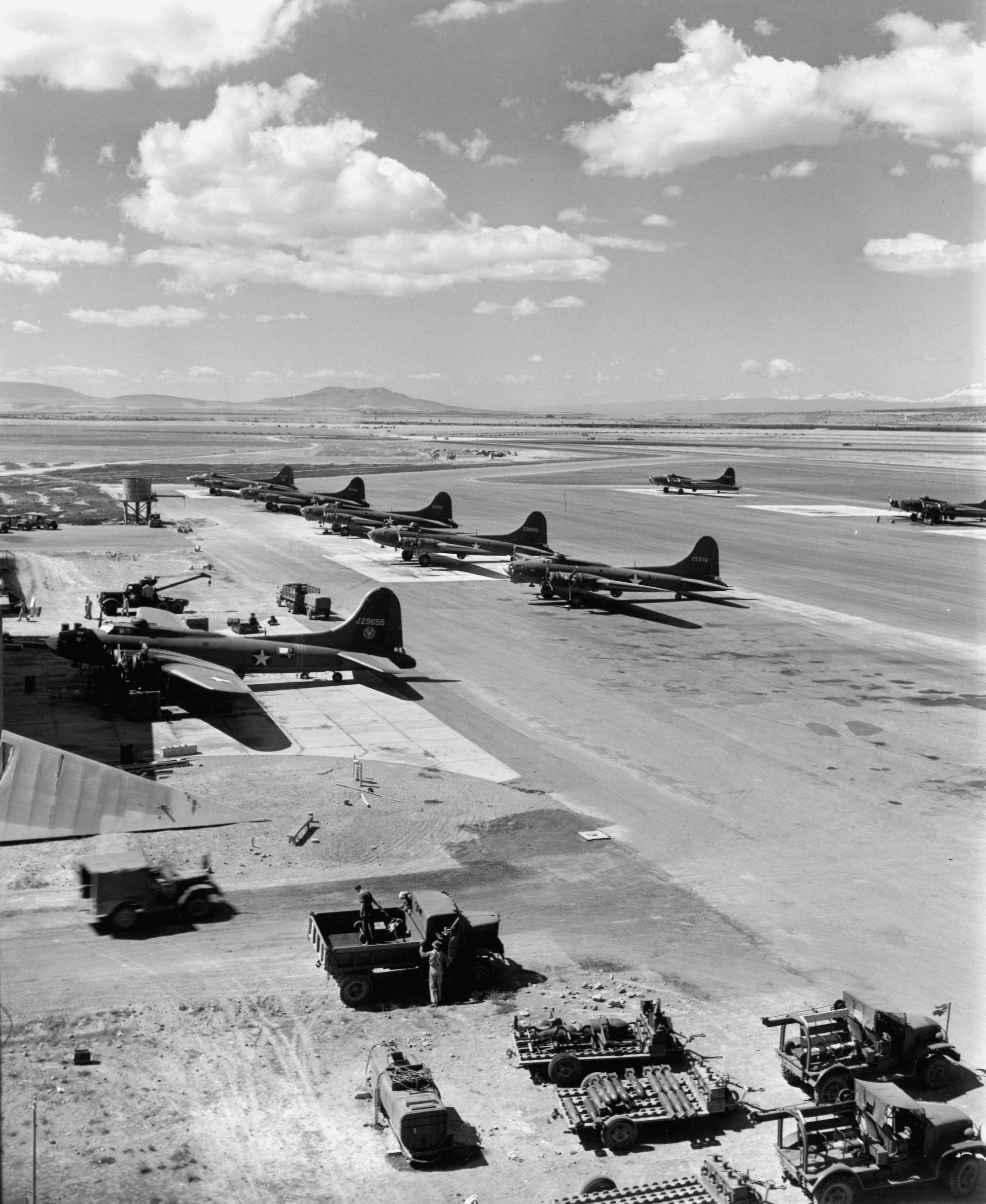 Walla Walla Army Air Base in 1943.