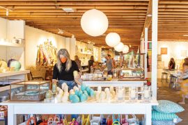 Walla Walla General Store, in a renovated, 70-year-old building where tourists and locals mingle for art classes, knitting groups and thematic pop-ups, plus merchandise of purpose and elegance.