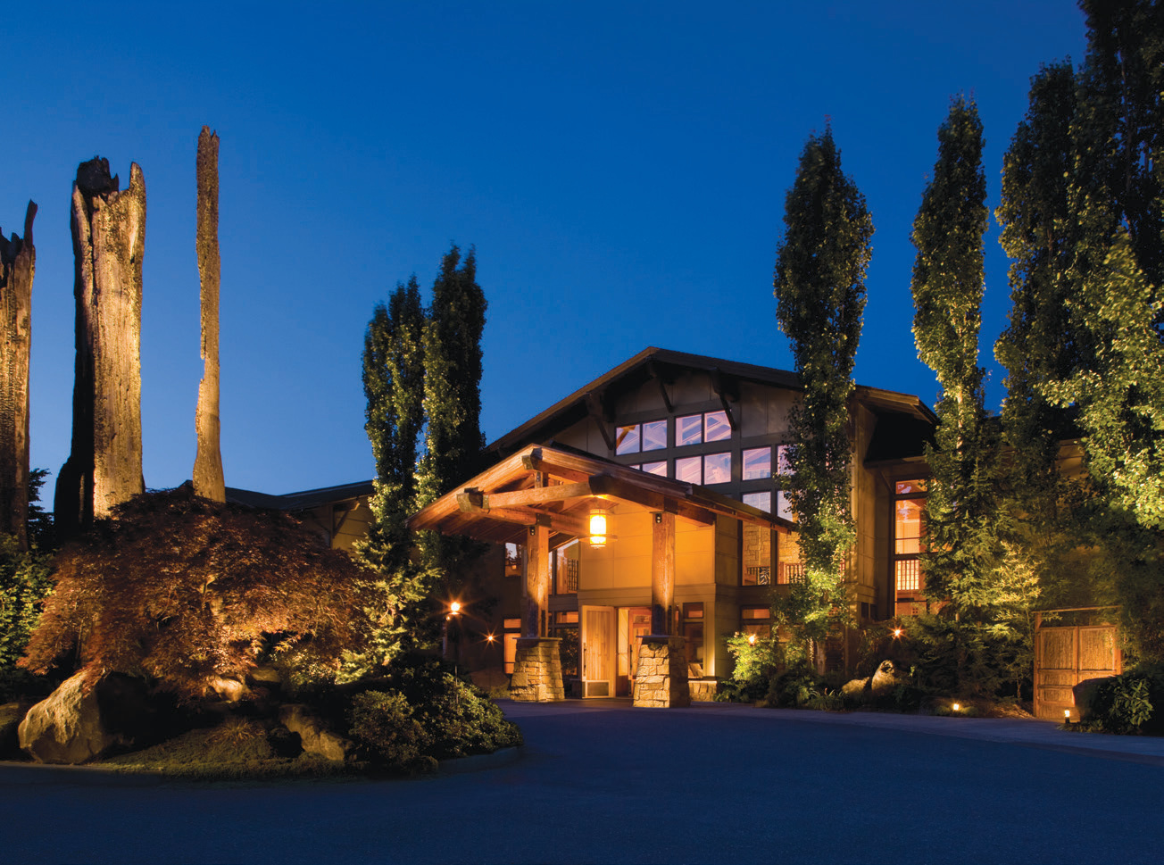 Willows Lodge is a highly acclaimed hotel in Woodinville with a fantastic restaurant of its own.
