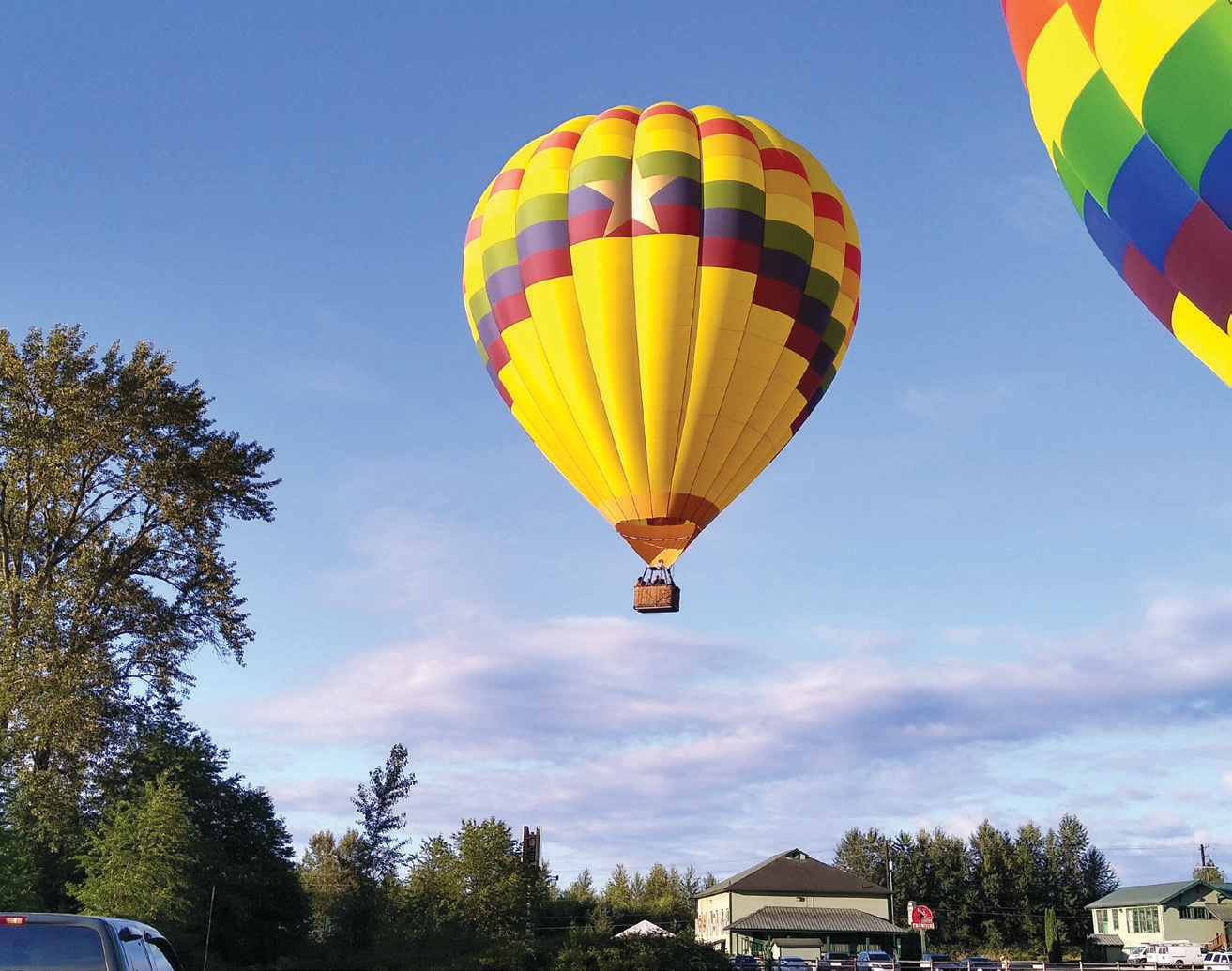 Over the Rainbow Hot Air Balloon Rides for those who want to get a better perspective on Woodinville.