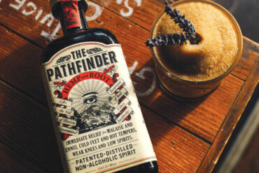 The Pathfinder is a hemp-based non-alcoholic spirit that joins the new creative mix of mocktails.