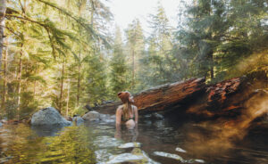Baker Hot Springs is a long drive, a short hike and a world away.