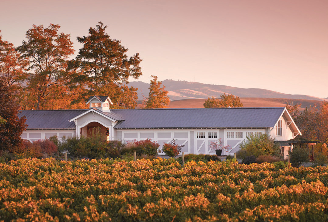 Inn at Abeja is a highly sought property during wine tasting weekends. 