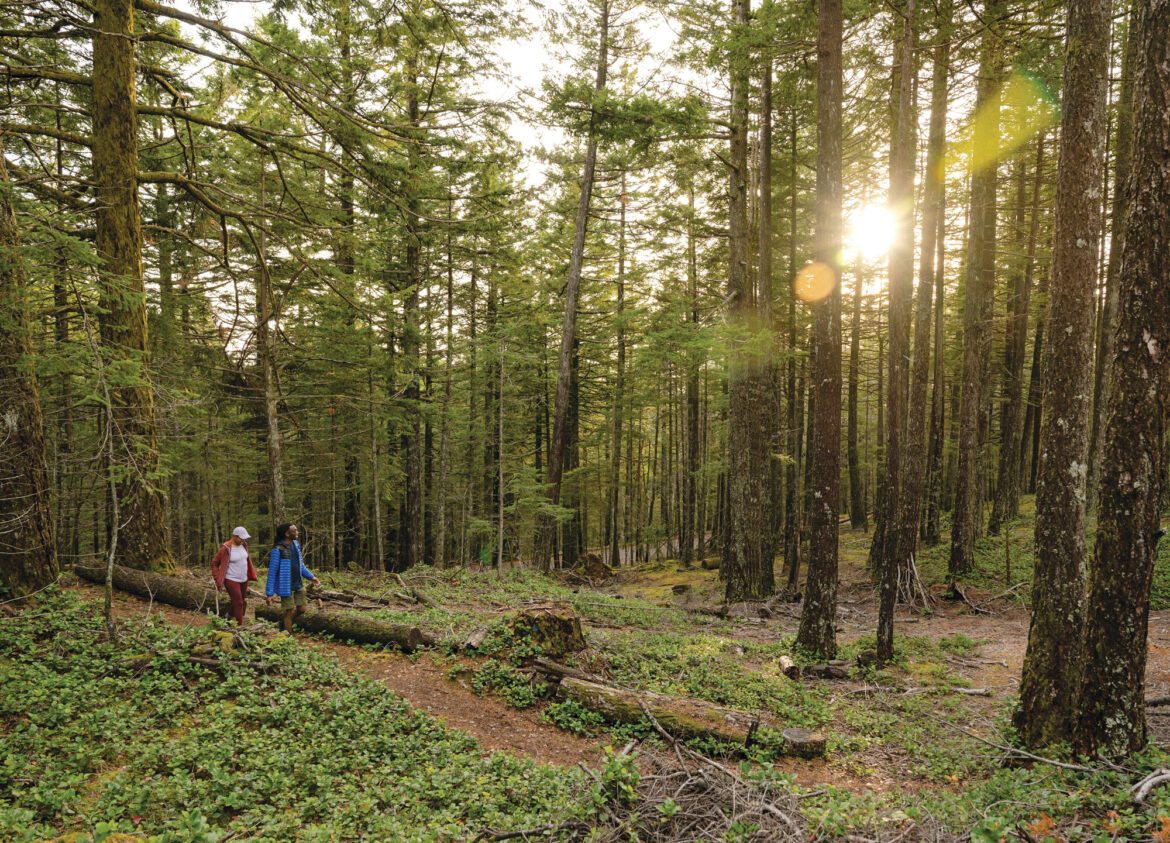 Moran State Park on Orcas Island has more than 5,400 acres and 30 miles of hiking.