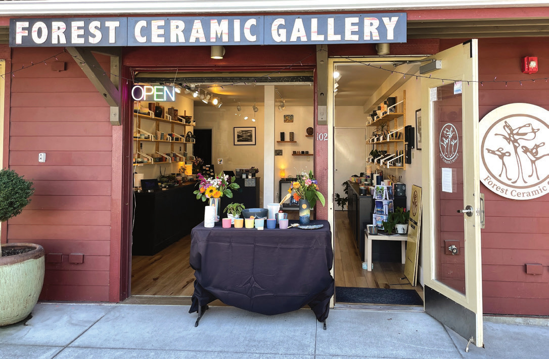 Forest Ceramic Co. is a charming shop to find local gifts.