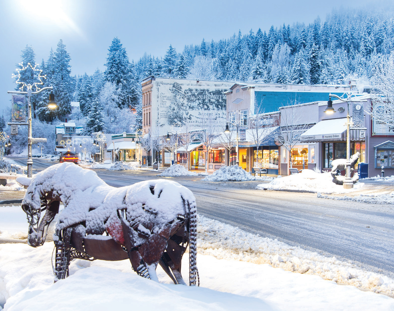 Rossland, B.C., is an excellent spot for a winter getaway.