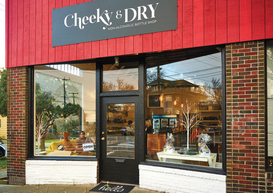 The Cheeky & Dry storefront in Seattle.